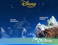Disney Parks Website Concepts