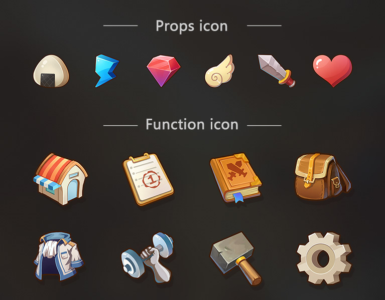 Game icon design