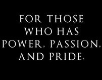 Power. Passion. Pride.