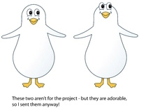 Peter Penguin Character Design