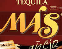 Tequila Más identity & package design