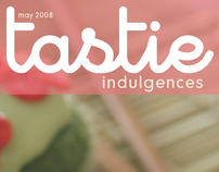 Tastie Indulgences Magazine Design