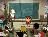 Cartoon Network Spain ID "back to school"