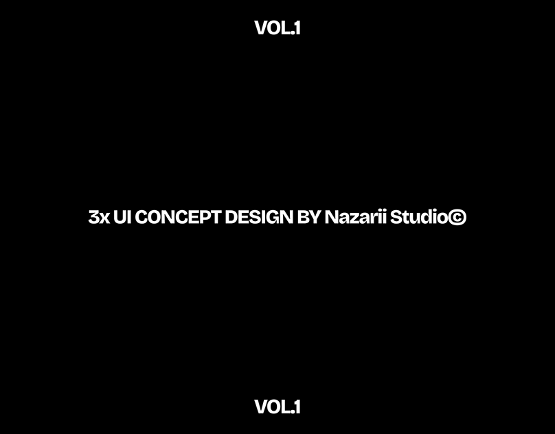 UX / UI Design portfolio