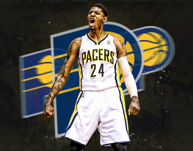 Paul George / Indiana Pacers Poster Design.