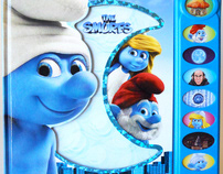 "The Smurfs" Play-a-Sound book