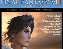 Magazine Cover Layout for Square Enix/Soft FF-8