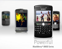 Blackberry Website Redesign