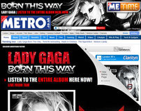 Lady Gaga - 'Metro Exclusive' Album Launch Takeover