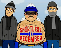 Shirtless In December