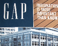 Gap Press Kit Folder Design