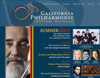 California Philharmonic Website