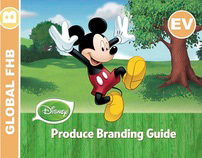 Cover Design of the Disney Fresh Produce Branding Guide