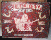 True Religion Jean Poster (Stitched)