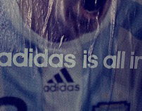 "adidas is all in" Germany launch