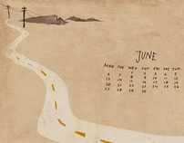DesertFriends desktop calendar 2011