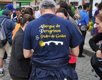 t-shirt "Albergue de Peregrinos S. Pedro Goães"