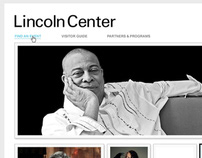 Lincoln Center Site Redesign