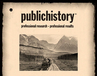 Public History | Website & Postcard