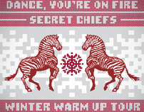 Dance, You're on Fire - Winter Tour 2011 - Poster