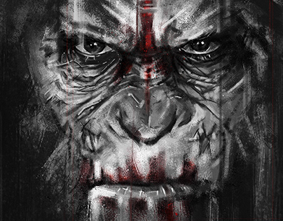 Dawn of the Planet of the Apes - 'Caesars Vengeance' | Behance