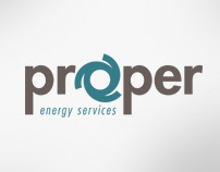 Proper / enerji servisi / logo tasarımı
