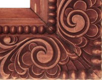 The Frame - wood carving