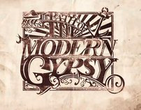 Path of The Modern Gypsy Illustration + Typography