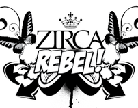ZIRCA+REBEL 1ST ANNIVERSARY FLYER