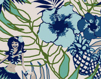 Retro Hawaiians Prints