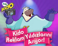 Pınar "Kido Reklam Yıldızlarını Arıyor" Microsite