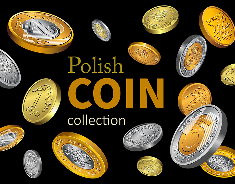 Coins vector illustration