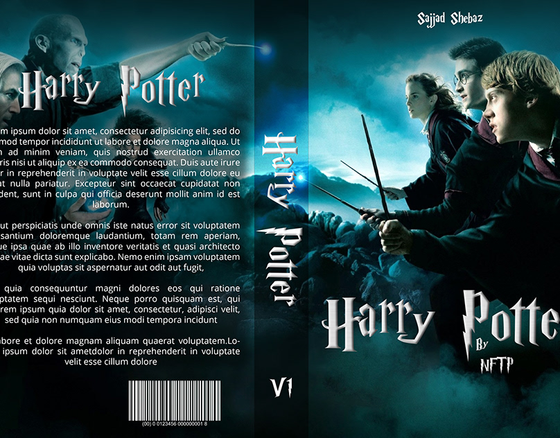 Book cover design 