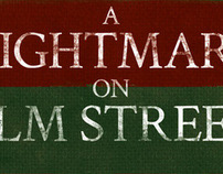 Nightmare on Elm Street poster
