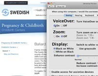 Screen reader vs human voice comparison
