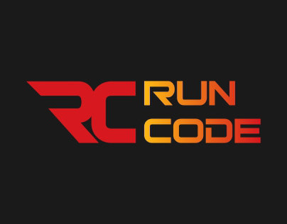 Run Code (logo concept #1) .