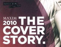 Maxim GIRL OF THE YEAR - The Cover Stoty