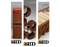 SIDD Fine Woodworking - Brand Campaign & Collateral