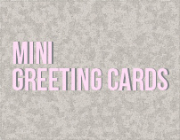 Mini Greeting Cards ( Just Because )