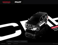 Honda Pilot Russia Promo Site