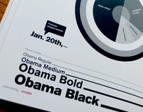 obama's speech: a typographic interpretation