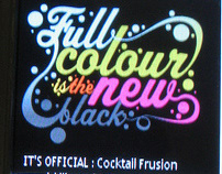 Cocktail Frusion Rox Brutal Fruit - the Flashmob !