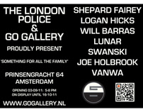 "Something for all the family" - group show,  Amsterdam
