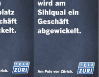 TELE ZÜRI Print Campaign 2011