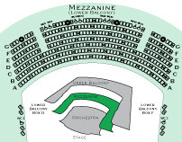 Seating Charts for Wagner Noël Performing Arts Center