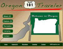 "Oregon Traveler" , Dreamweaver final project