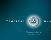 Style frames for Mercedes Benz end tag.