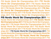 FIS Nordic World Ski Championships 2011