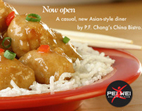 Pei Wei Asian Diner Branding