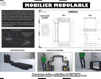 Concept Mobilier Modulable -  Modular Furniture Concept